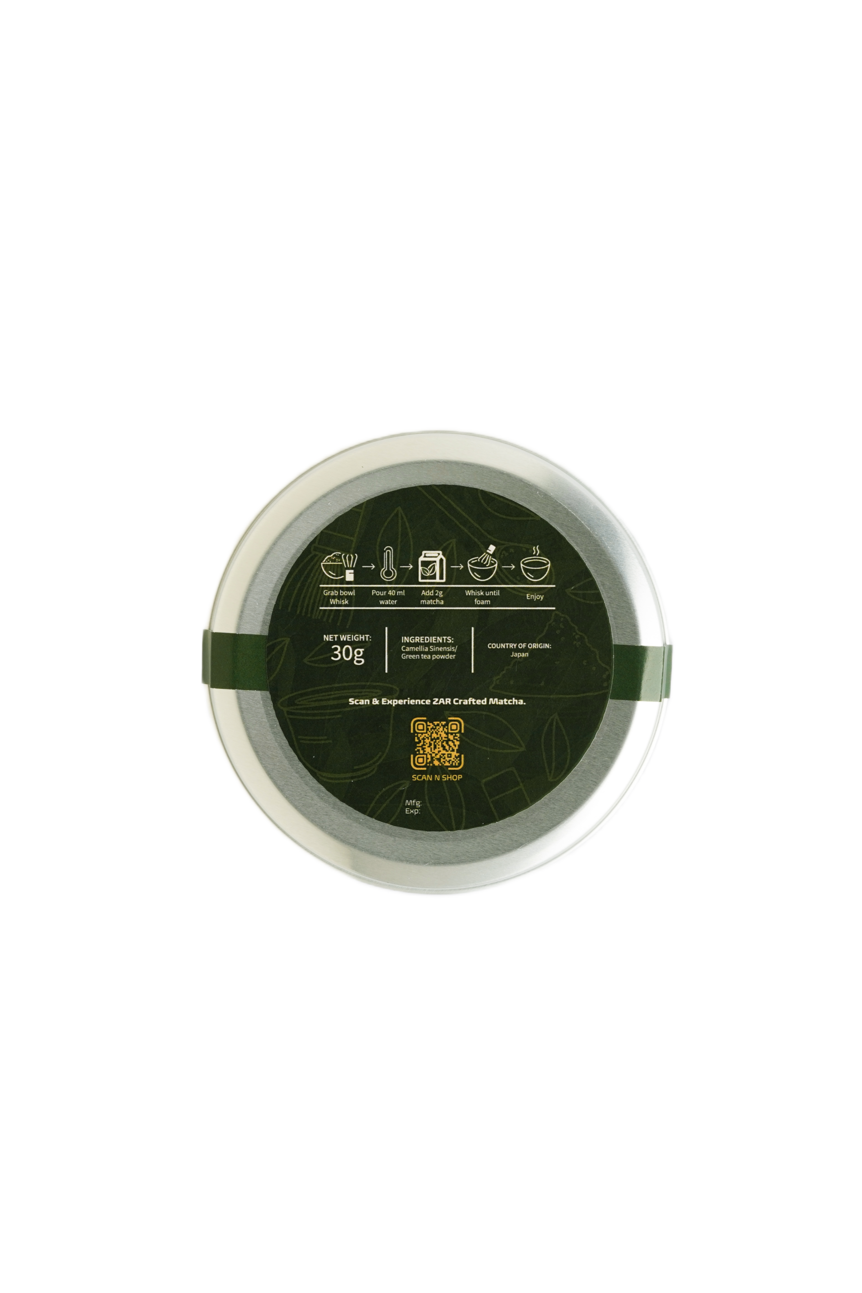 Japanese Ceremonial Matcha 30gms